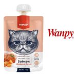 پودینگ ونپی گربه سالمون (Wanpy Cat Pudding)